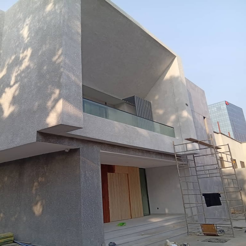 Building construction project in Lagos managed by De Finibus Construction Limited